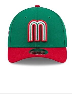 Mexico Fitted Hat M-Crown Youth New Era 59FIFTY World Baseball Classic NWT
